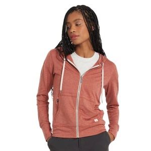 Vuori Original Halo Performance Hoodie - Heather Cinnamon, large